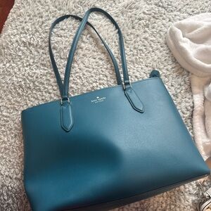 Kate Spade Teal Leather Tote